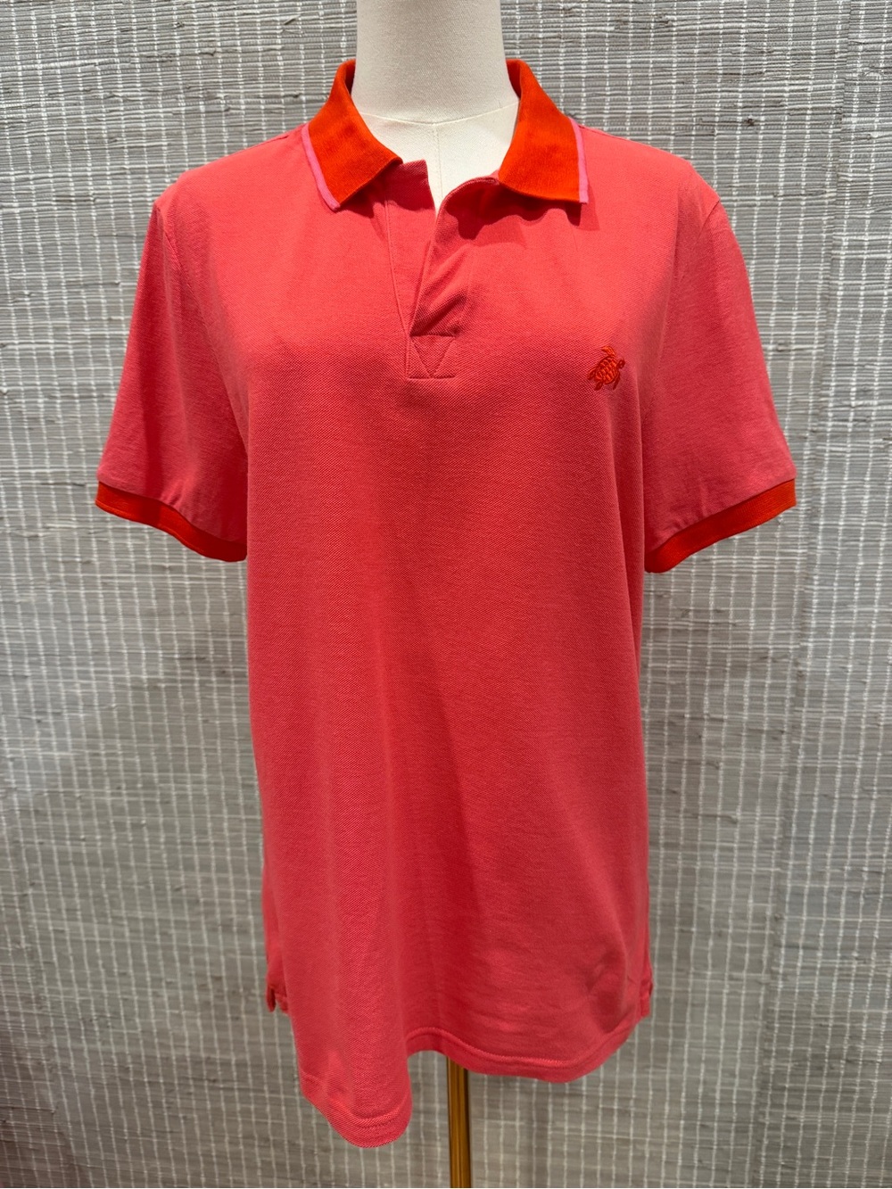 VILEBREQUIN logo-embroidered organic cotton polo shirt